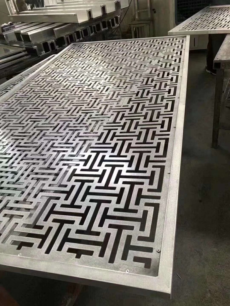 用杰克雕刻機可以雕鋁板嗎